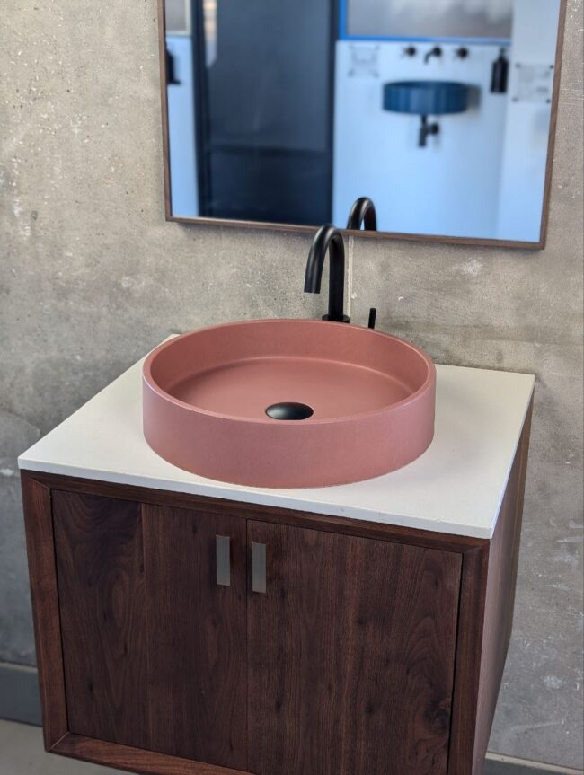 Lily - Concrete Vessel Sink - Image 4