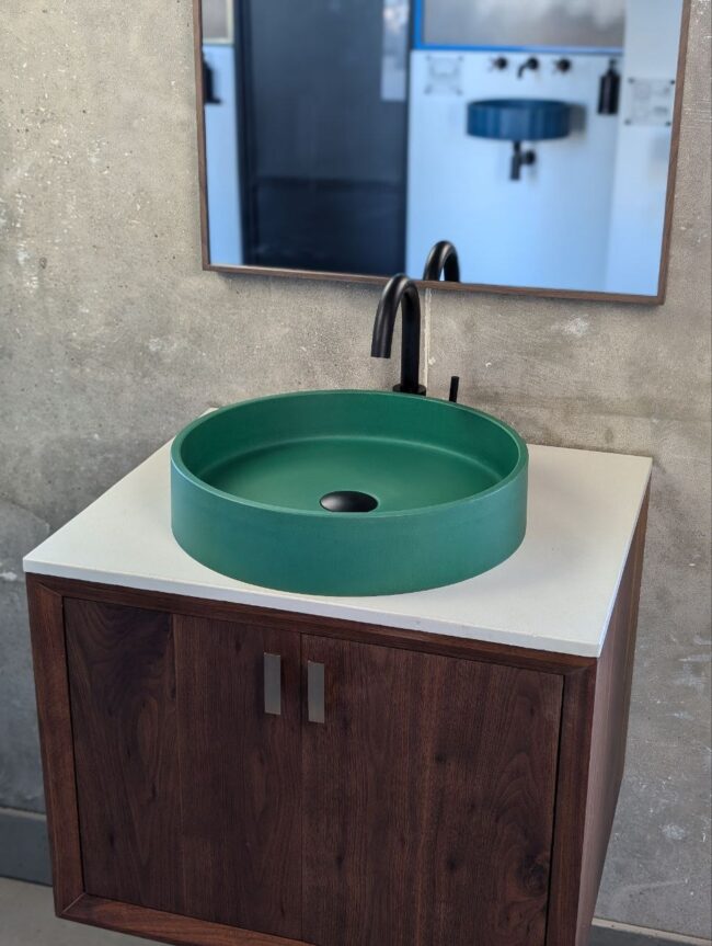 Lily - Concrete Vessel Sink - Image 5