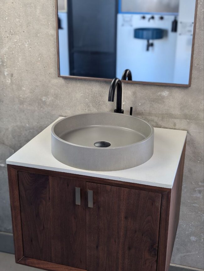 Lily - Concrete Vessel Sink - Image 6