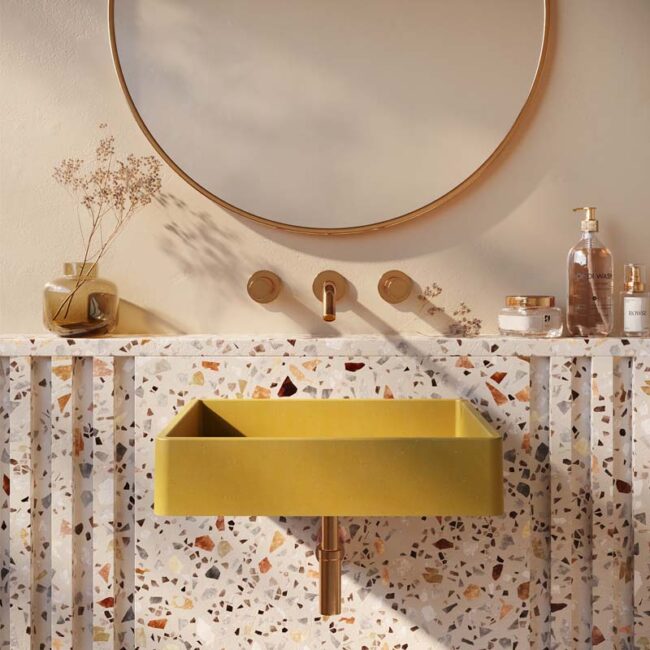 Lily Square Concrete Sink