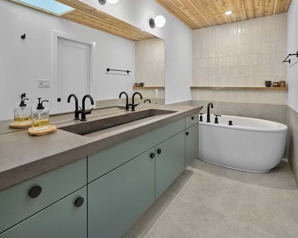 Concrete Sink and Countertop